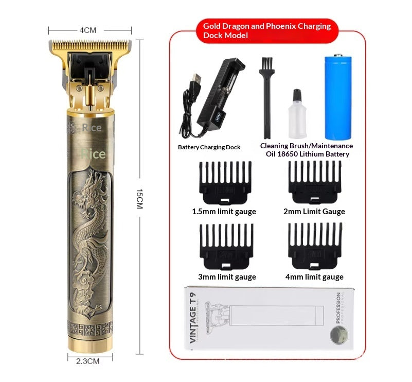 Hair Trimmer Barber Hair Clipper Cordless Hair Cutting Machine Beard Trimmer Shaving Machine Wireless Electric Razor Men Shaver